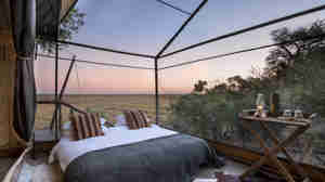 linyanti expeditions botswana double tent room