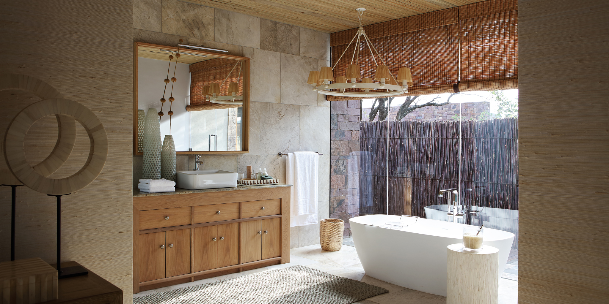 singita serengeti house tanzania bathroom
