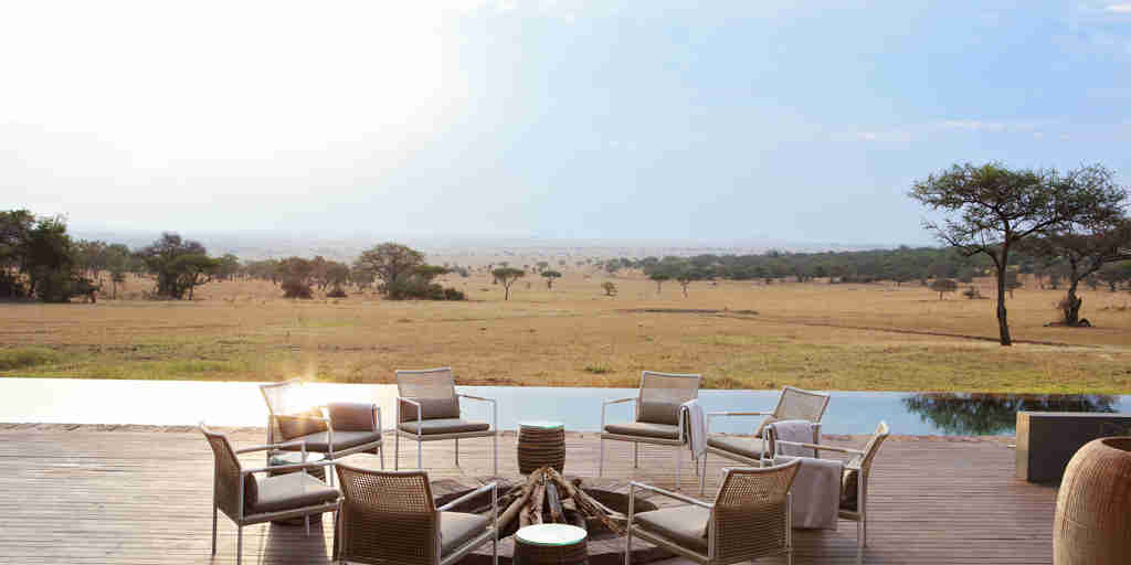 singita serengeti house tanzania dining
