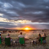 sand rivers tanzania sunset