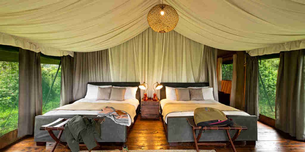 Lemala Ngorongoro Tented Camp Twin Room