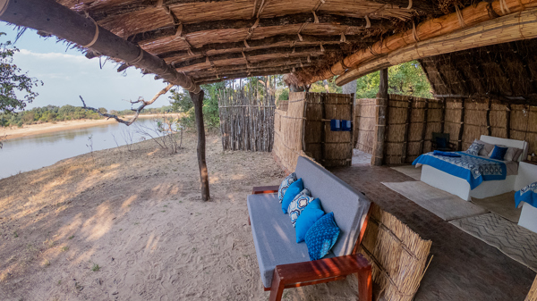 chalet outlook takwela camp zambia yellow zebra safaris