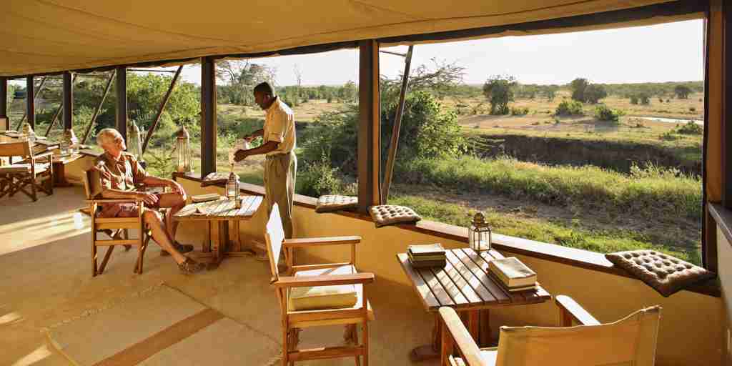 lounge ol pejeta bush camp kenya yellow zebra safaris