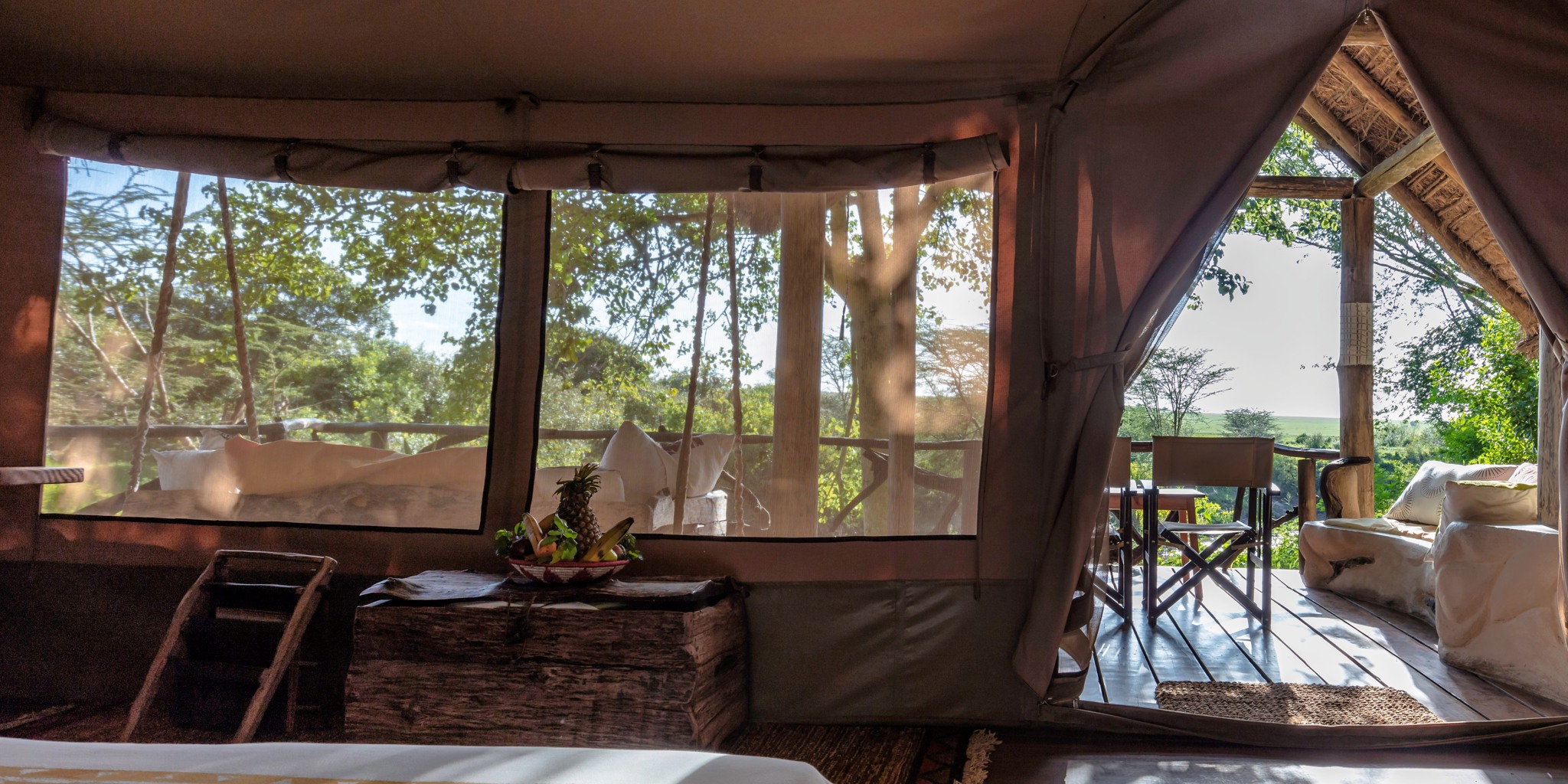 tent basecamp maasai mara kenya yellow zebra safaris