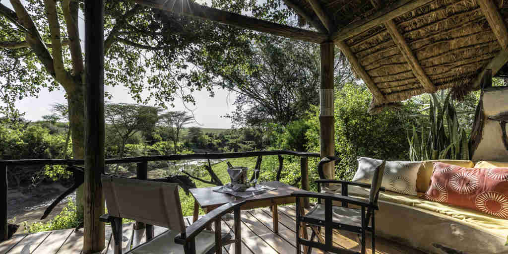veranda basecamp maasai mara kenya yellow zebra safaris