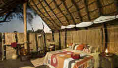 Tafika Camp chalet honeymoon suite zambia yellow zebra safaris