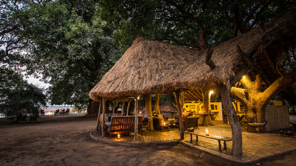 tafika camp zambia main entrance yellow zebra safaris