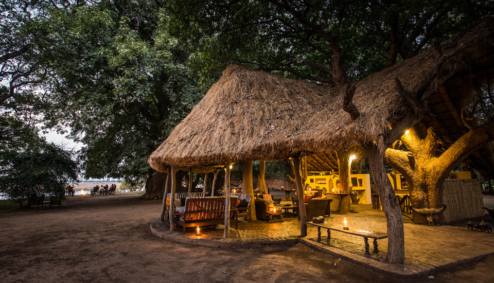 tafika camp zambia main entrance yellow zebra safaris