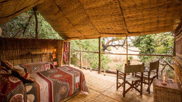 Chikoko Tree Camp twin Chalet zambia yellow zebra safaris