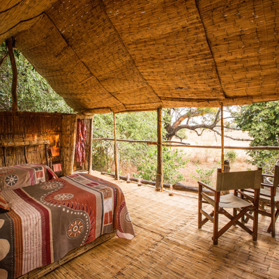 Chikoko Tree Camp twin Chalet zambia yellow zebra safaris