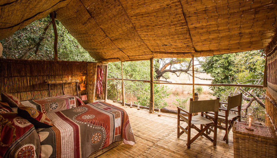 Chikoko Tree Camp twin Chalet zambia yellow zebra safaris