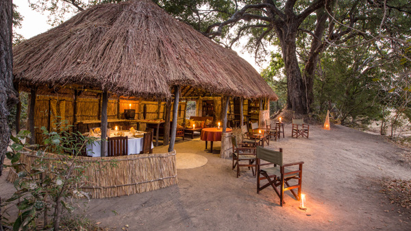 mwaleshi camp entrance zambia yellow zebra safaris