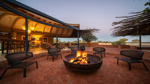 firepit boma anderssons namibia yellow zebra safaris