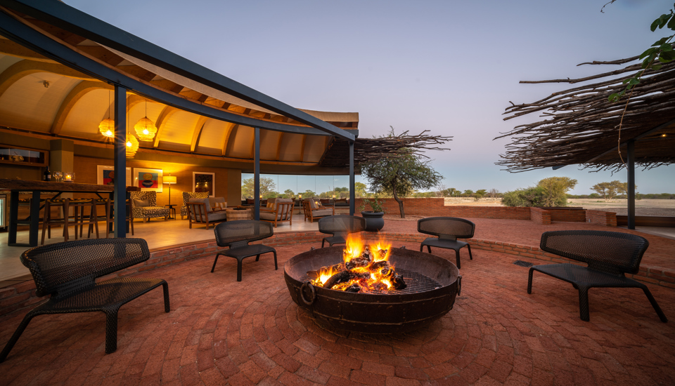firepit boma anderssons namibia yellow zebra safaris