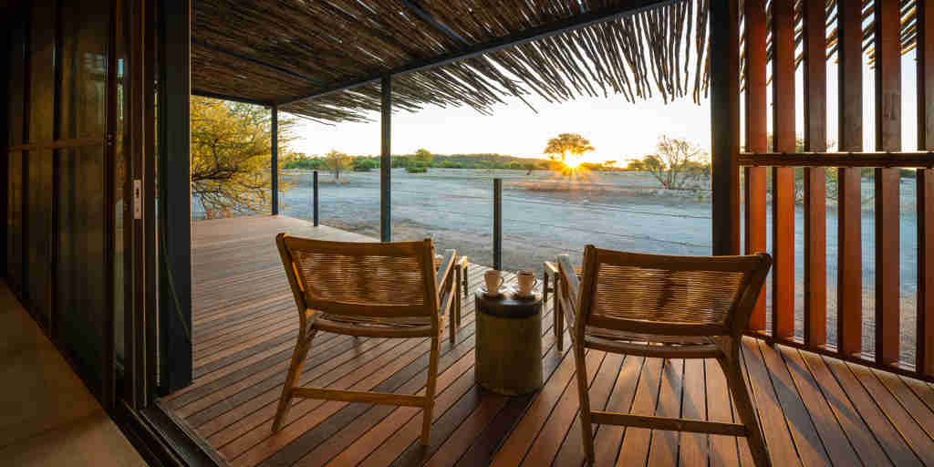 veranda tent anderssons namibia yellow zebra safaris