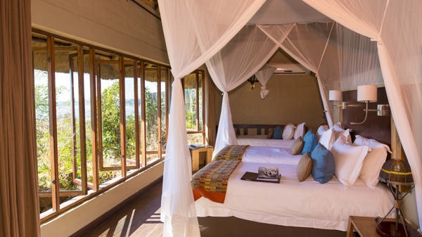 ngoma twin room botswana yellow zebra safaris