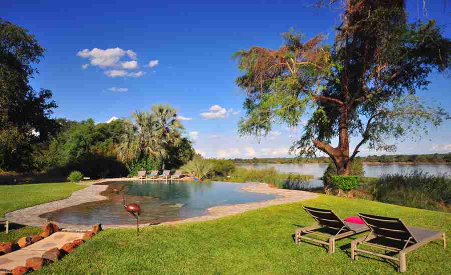 pool river farmhouse zambia yellow zebra safaris