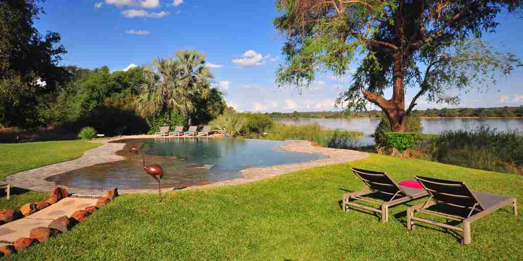 pool river farmhouse zambia yellow zebra safaris