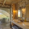 bathroom namiri plains tanzania yellow zebra safaris