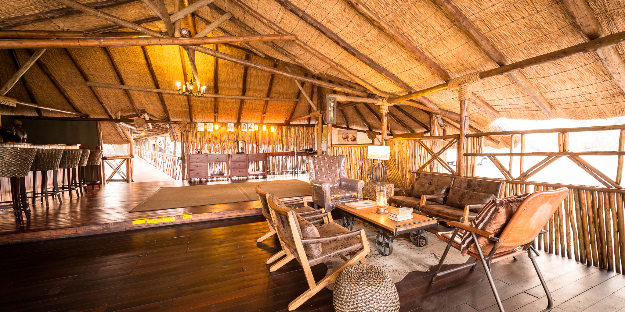 camp savuti botswana lounge yellow zebra safaris