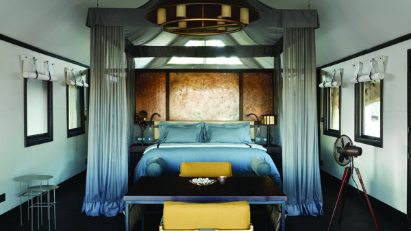 belmond eagle island lodge double bedroom botswana yellow zebra safaris