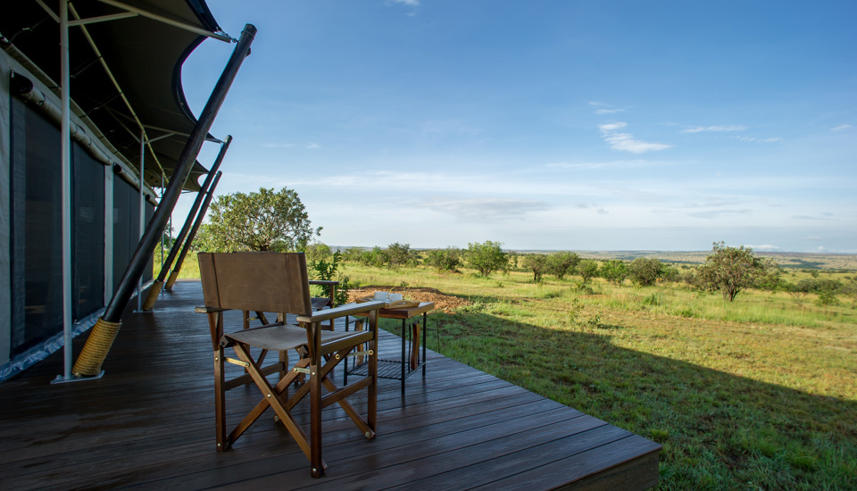 mara mara tented lodge tanzania decking yellow zebra safaris