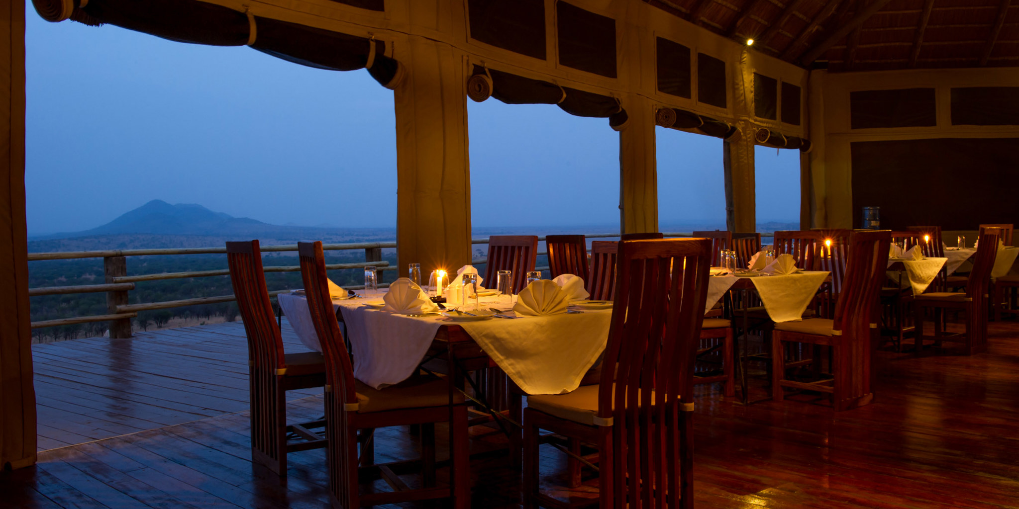 mara mara tented lodge tanzania dining yellow zebra safaris