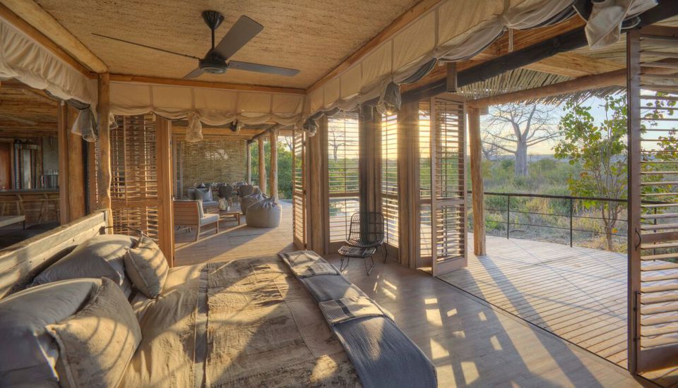 jabali private house tanzania bedroom yellow zebra safaris