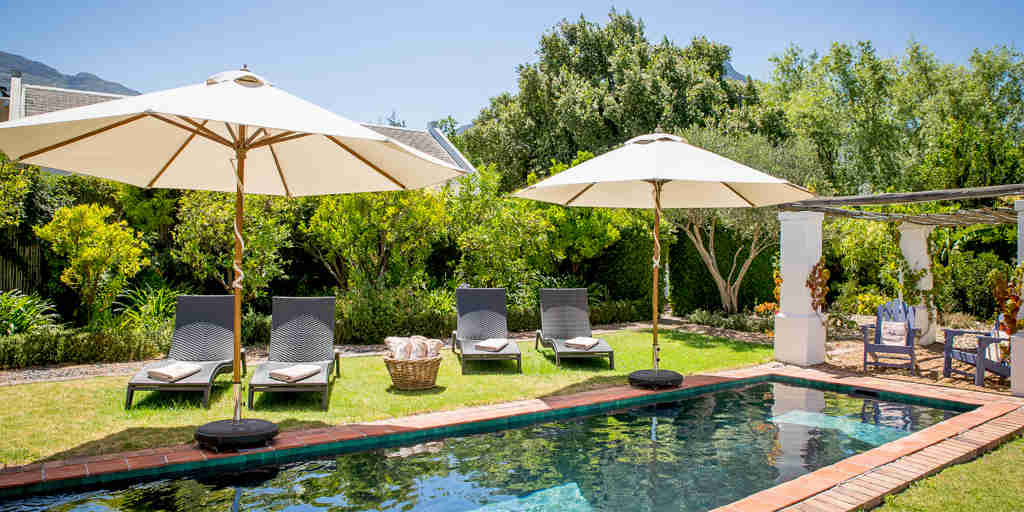 pool view macaron boutique guest house south africa yellow zebra safaris