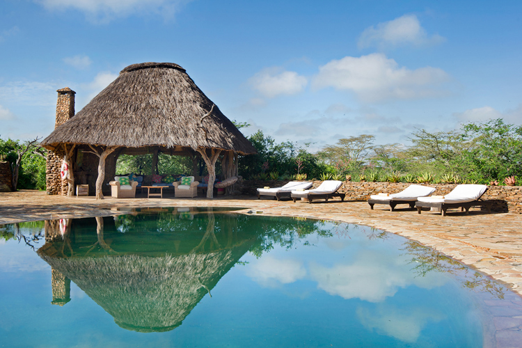 pool el karama lodge eco friendly kenya yellow zebra safaris