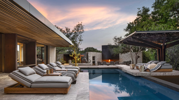 pool, cheetah plains, sabi sands, south africa