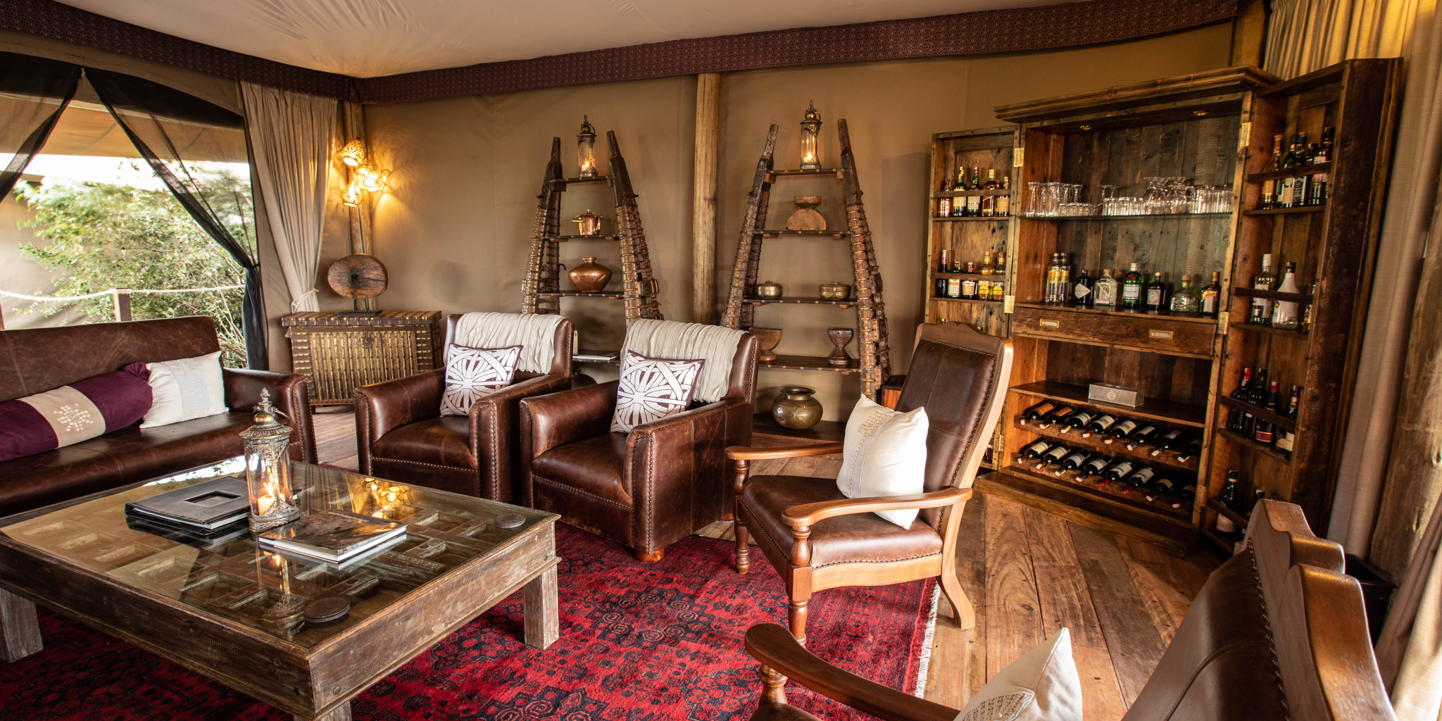 mara nyika kenya lounge yellow zebra safaris