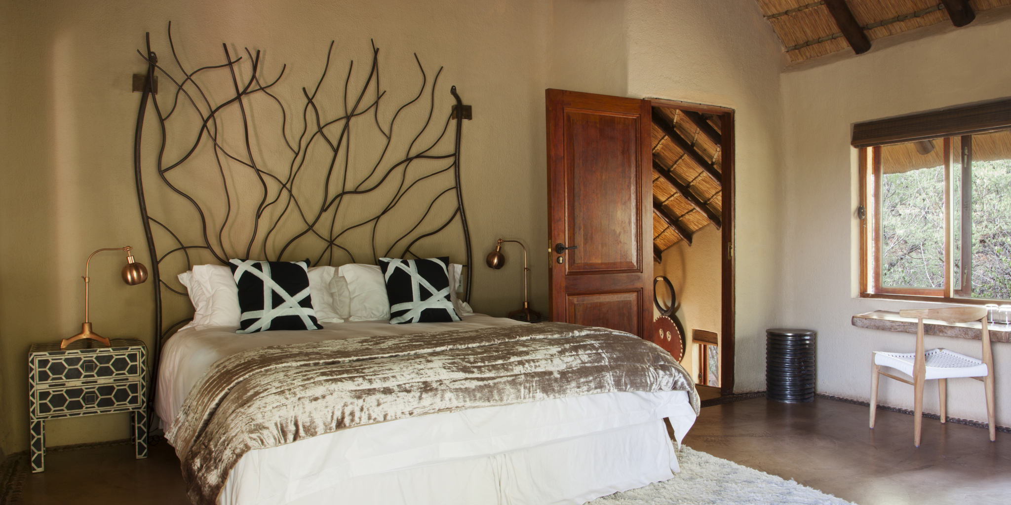 molori safari lodge double bedroom zambia yellow zebra safaris