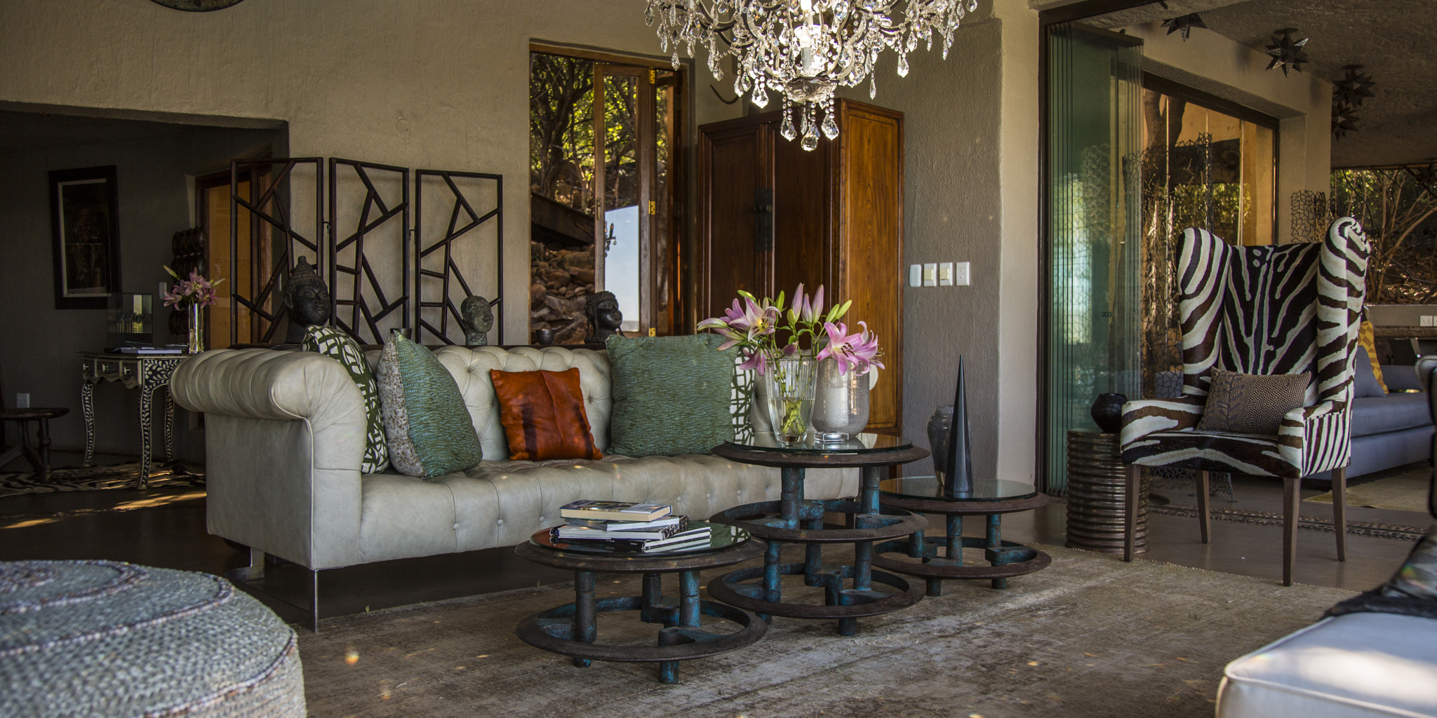 molori safari lodge main lounge zambia yellow zebra safaris