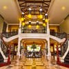Hemingways Nairobi Kenya lobby yellow zebra safaris