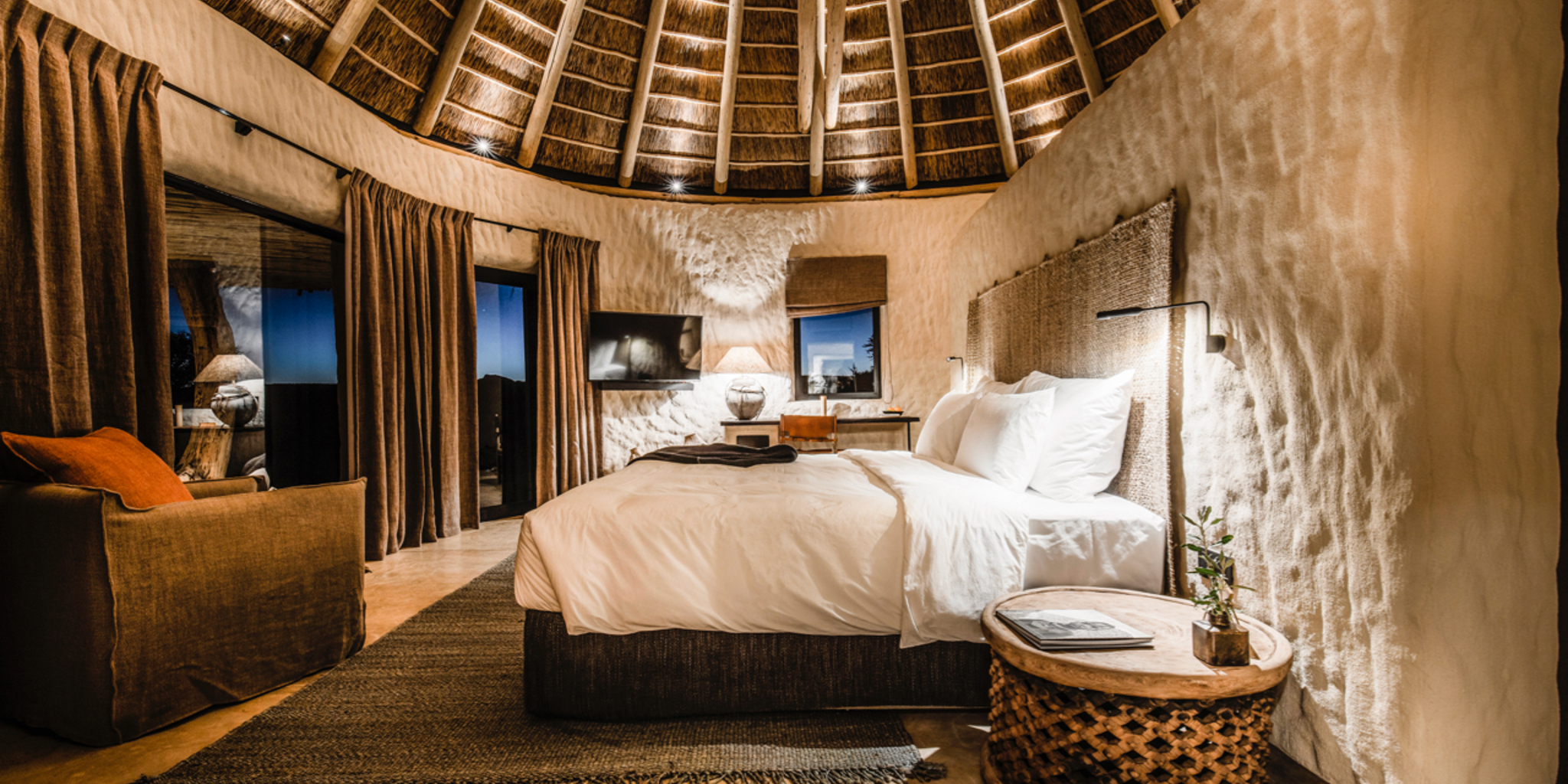 omaanda windhoek namibia bedroom yellow zebra safaris