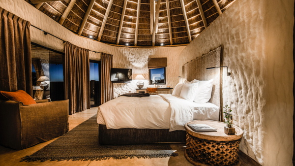 omaanda windhoek namibia bedroom yellow zebra safaris