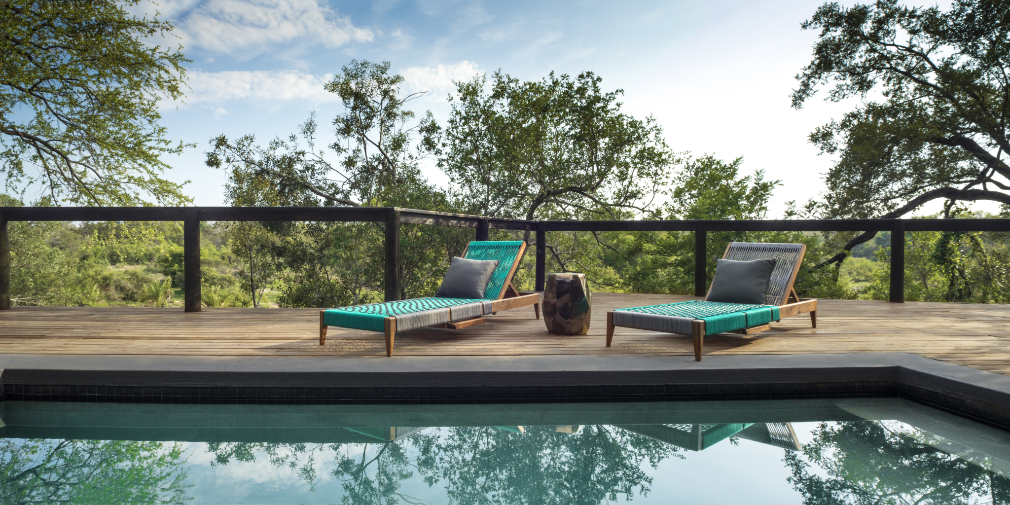 silvan safari lodge pool south africa yellow zebra safaris