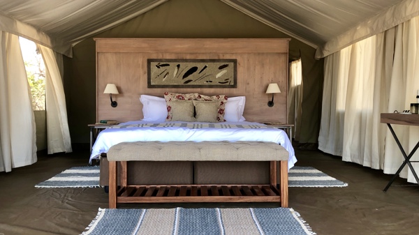 ingwe pans double bed zimbabwe yellow zebra safaris
