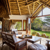 lewa wilderness lounge area kenya yellow zebra safaris