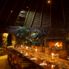 lewa wilderness night dining kenya yellow zebra safaris