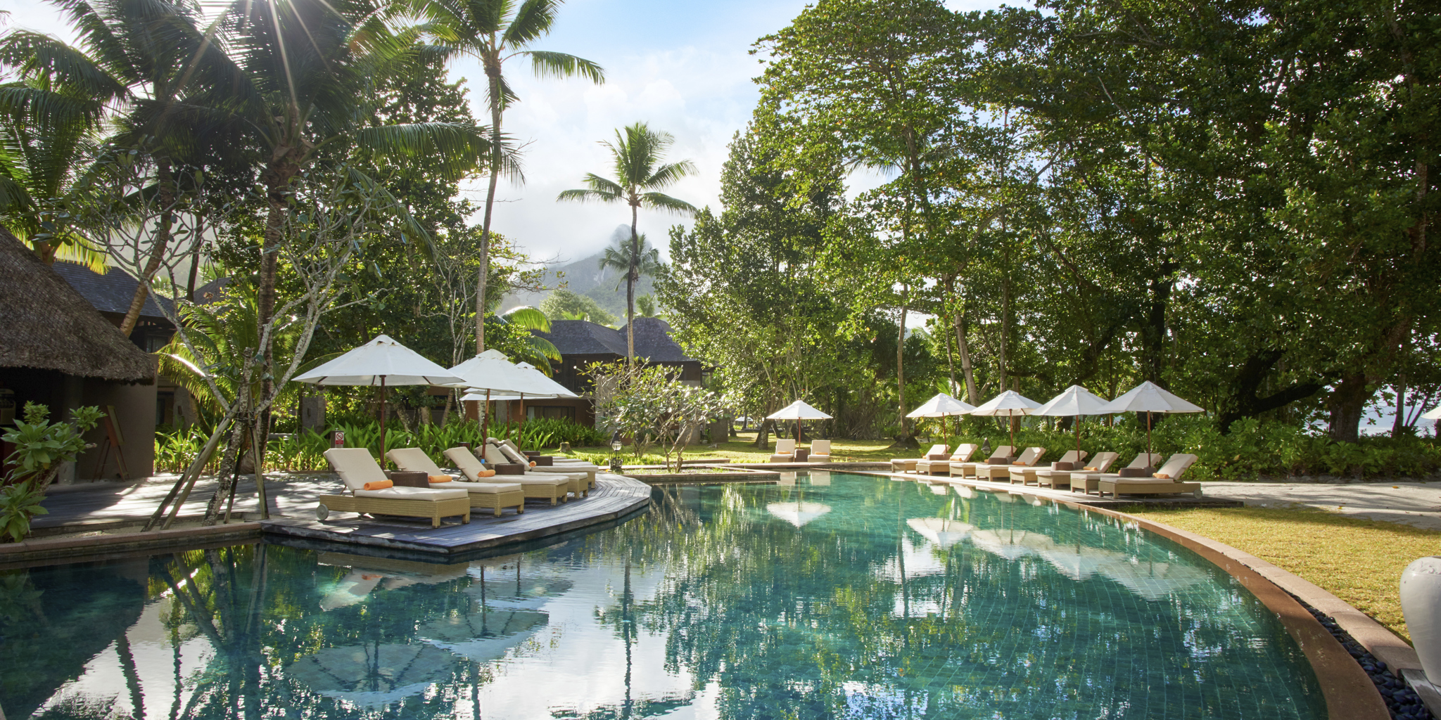 constance ephelia pool seychelles yellow zebra safaris