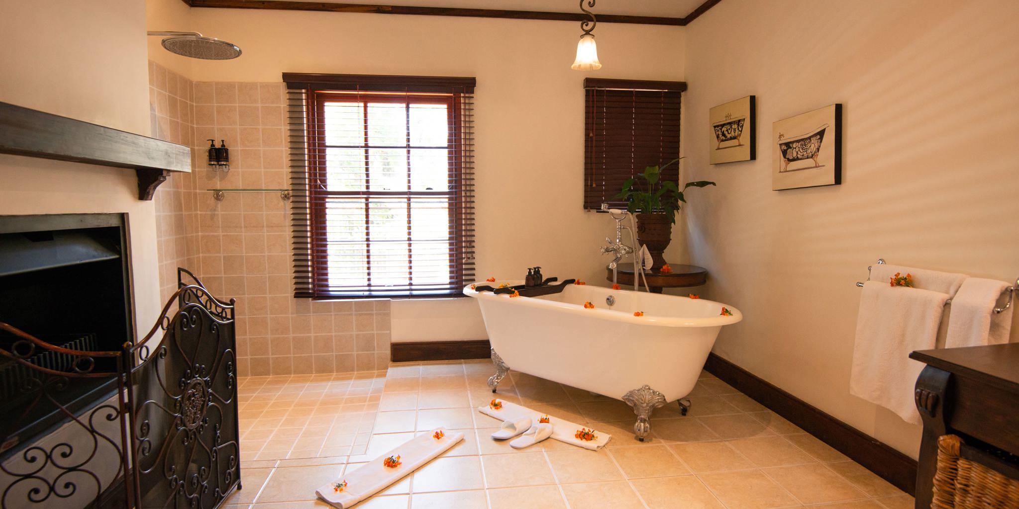 the manor at ngorongor bathroom tanzania yellow zebra safaris