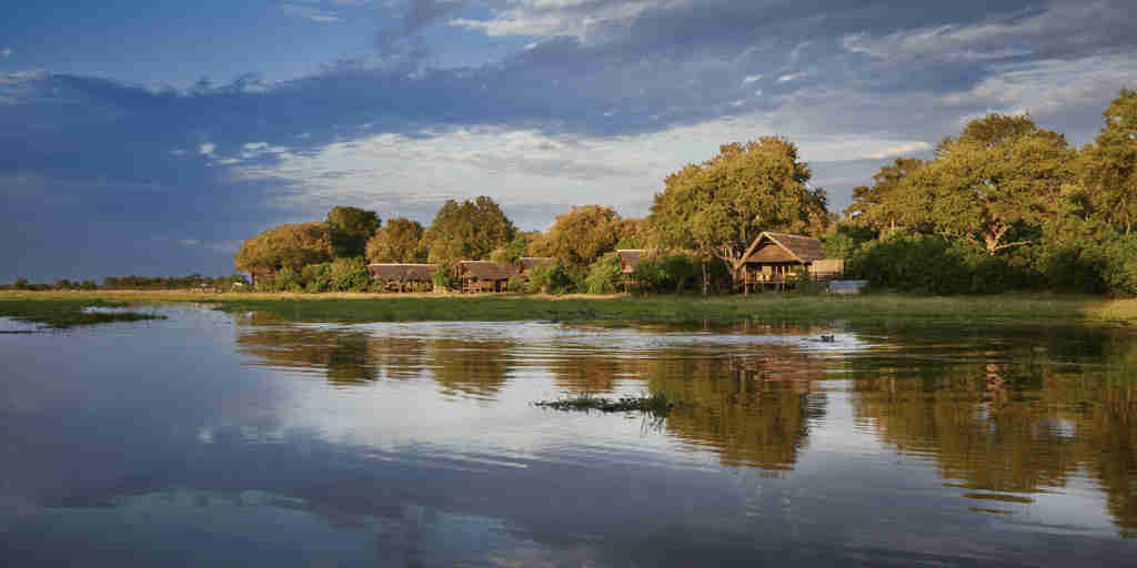 belmond khwai river lodge views botswana yellow zebra safaris