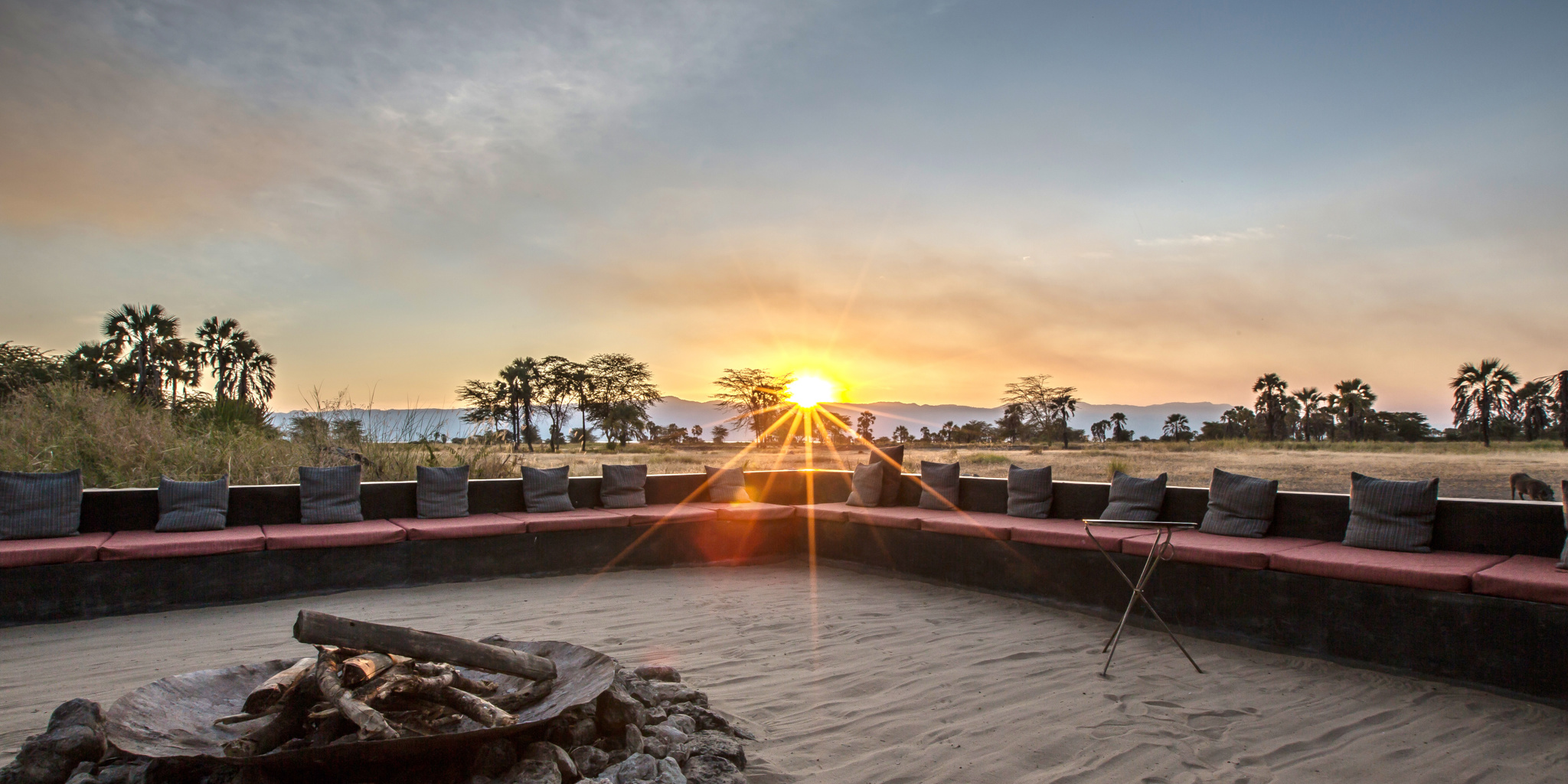 chem chem safari lodge sunset tanzania yellow zebra safaris