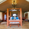 asanja grumeti double dinner tanzania yellow zebra safaris