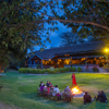 Tipilikwani Mara Camp fire kenya yellow zebra safaris