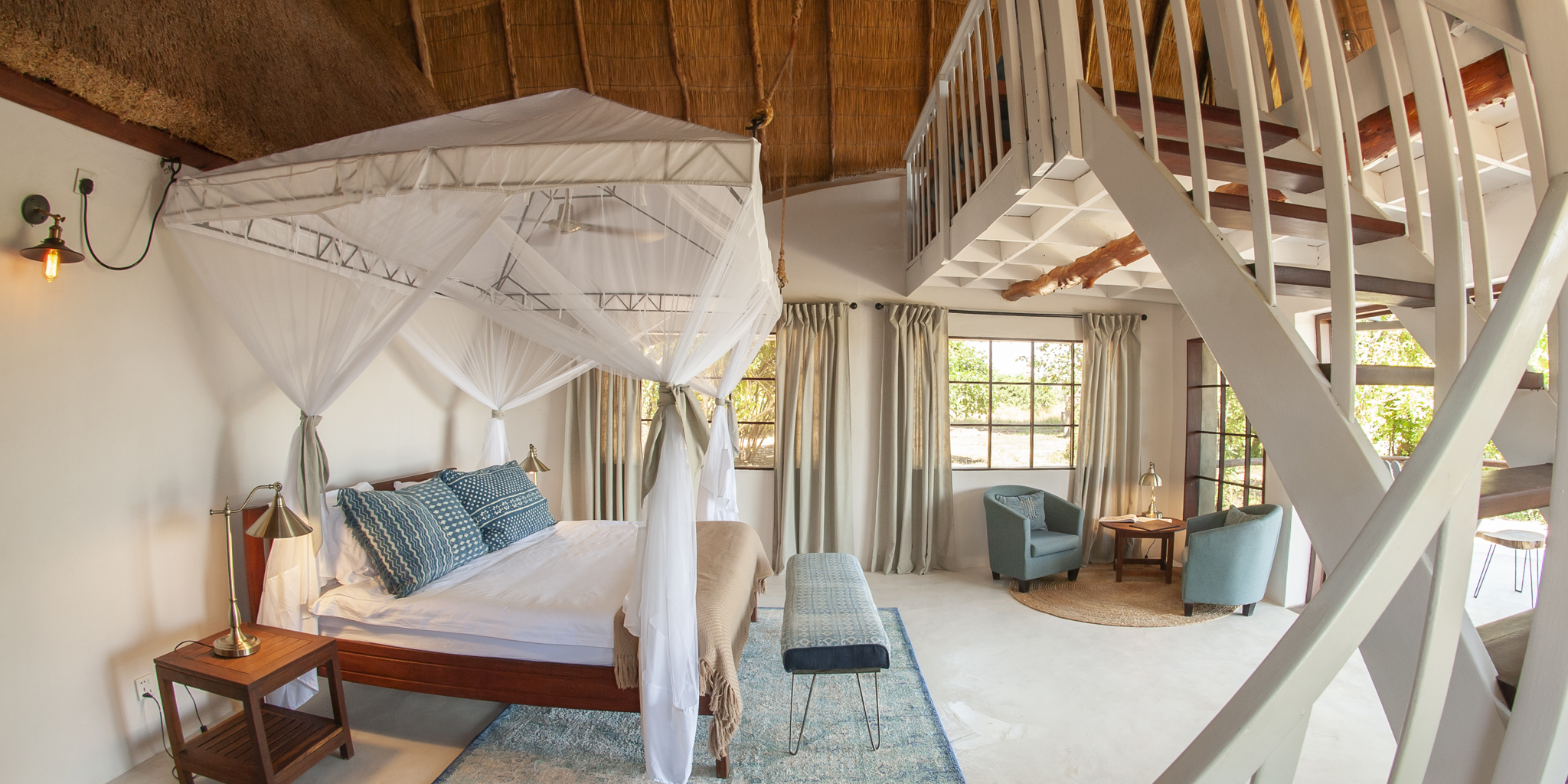 kafunta river lodge double room yellow zebra safaris