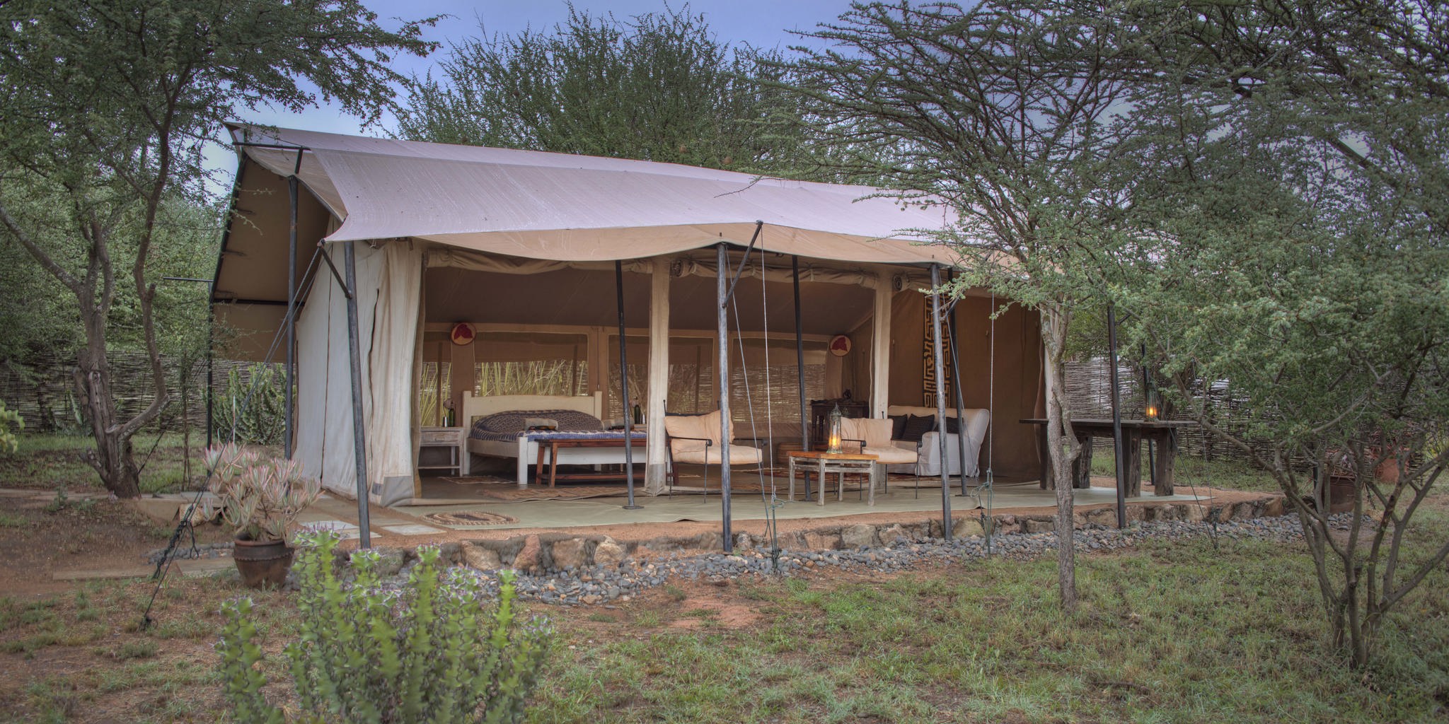 karisia walking safaris tumaren camp tent yellow zebra safaris