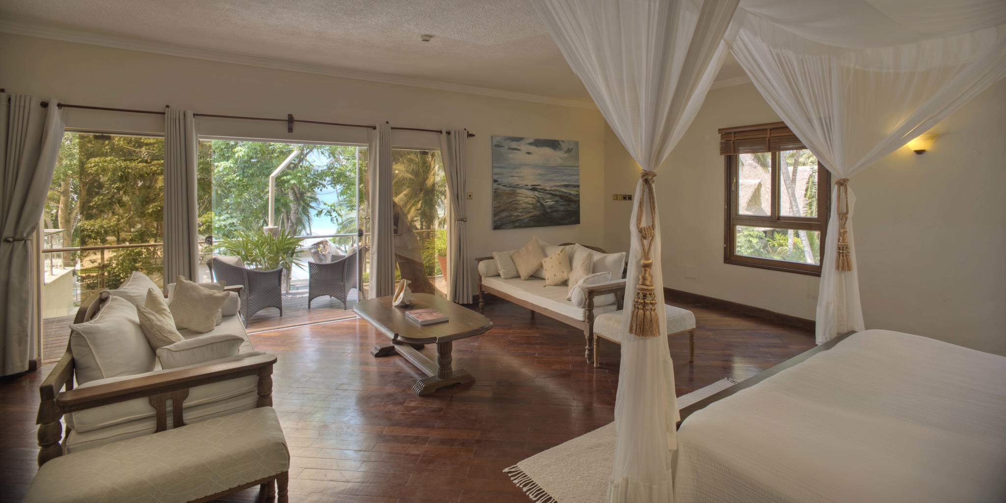 almanara boutique double bedroom view kenya yellow zebra safaris